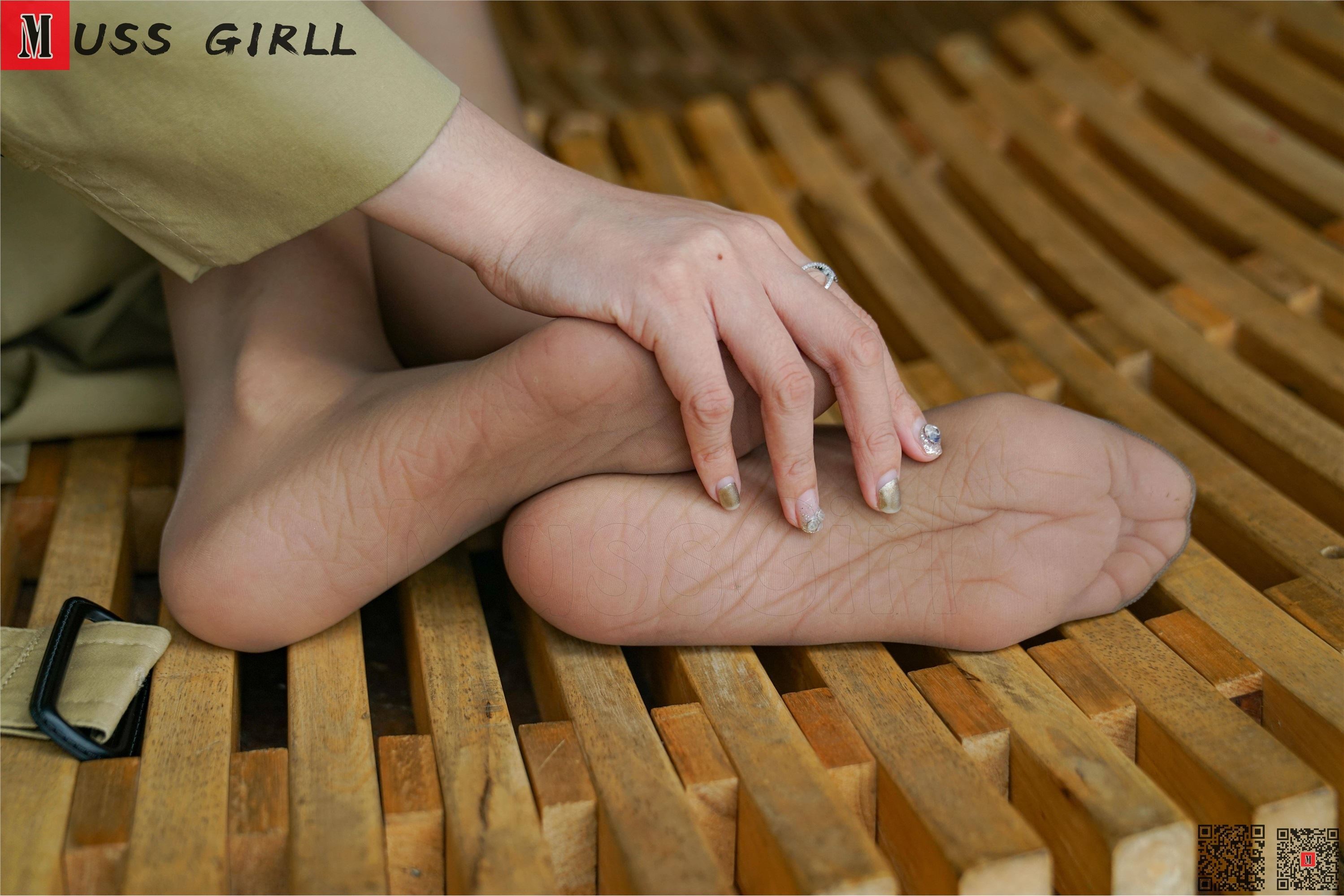 MussGirl慕丝女郎  NO.171 灰丝风衣